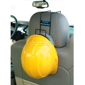 Over The Seat Hard Hat Rack, 3"L X 7-3/4"W X 6"H