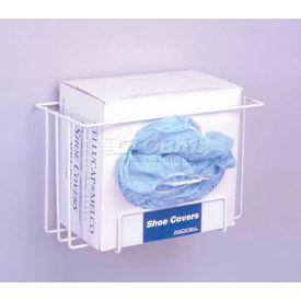 Shoe Cover Dispenser Rack, 8-1/4"H x 13"W x 6-3/4"D