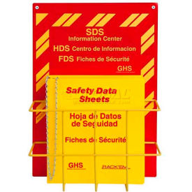 Horizon Mfg. Tri Lingual SDS Binder and Safety Station, 3023