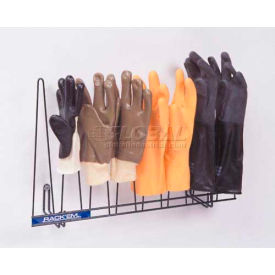 Glove Rack, Stainless Steel, Holds 4 Pairs, 5-1/4"L