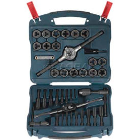 Tap & Die Set, Black Oxide, 40-Piece