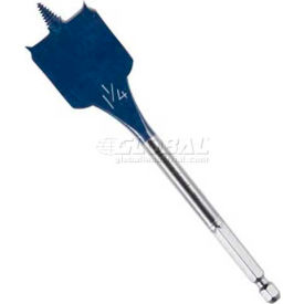 1-1/4" x 6" Daredevil Standard Spade Bit, Hex Shank