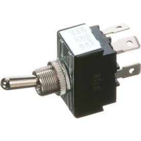 Toggle Switch, 125/277V, 20A, Black/Silver, For Winston
