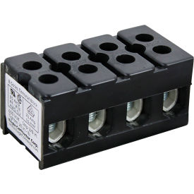 Terminal Block, 4 Pole, 600V, 85A, For Hatco
