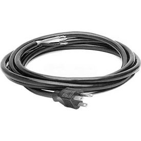 Power Cord, 8'L, 125V, 15A, 3 Wire, 12 Gauge