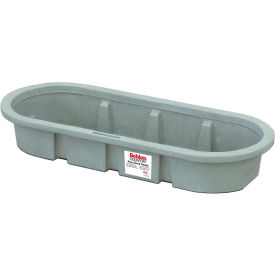 Poly Stock Tank 2'x1'x6' Shallow Round End 70 Gallon