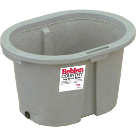 Poly Stock Tank 2'x2'x3' Round End 65 Gallon