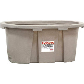 Poly Stock Tank 2'x2'x4' Round End 100 Gallon