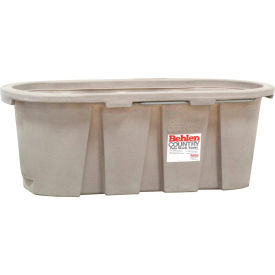 Poly Stock Tank 2'x2'x5' Round End 125 Gallon