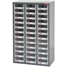 36 Drawers, Floor unit, 23"W x 11-1/2"D x 37"H
