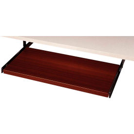Pullout Keyboard Tray, Quartered Mahogany - Genoa Series