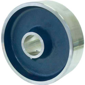 4" x 1-1/2" Forged Steel Wheel with Roller Bearing - 1/2" Axle