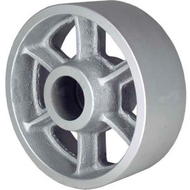4" x 2" Cast Iron Wheel with Roller Bearing for 1/2" Axle