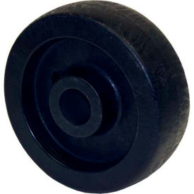 4" x 2" High Temp. Nylon Wheel with Roller Bearing for 1/2" Axle