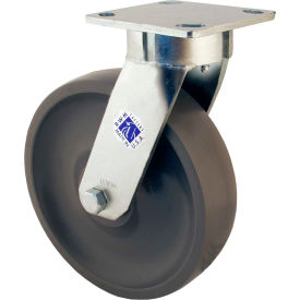 6" GT Wheel Swivel Caster with Demountable Swivel Lock
