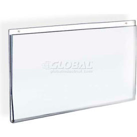 Horizontal Wall Mount Acrylic Sign Holder, 11" x 8.5"- Pkg Qty 10