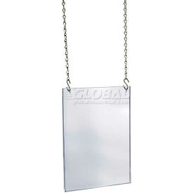 Global Approved Acrylic Hanging Poster Frame, 11" x 17", 1 Piece