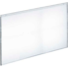 Horizontal Wall Mount Acrylic Sign Holder, 22" x 17", Acrylic - Pkg Qty 10