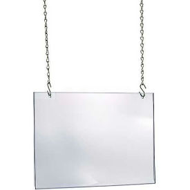 Acrylic Hanging Poster Frame, 22" x 17", Acrylic, 1 Piece