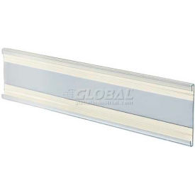 199607 Adhesive-Back C-Channel Nameplate, 6" x 2", Acrylic - Pkg Qty 10