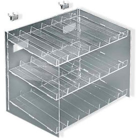 Global Approved 3-Tiered, 21-Compartment Cosmetic Tray