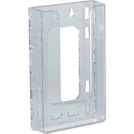 Single Tri-Fold Wall Mount Brochure Holder, 4.625" x 7.75" - Package Quantity 10