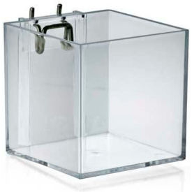 4" Cube Bin Brochure Holder, 4" x 4", Acrylic - Pkg Qty 4