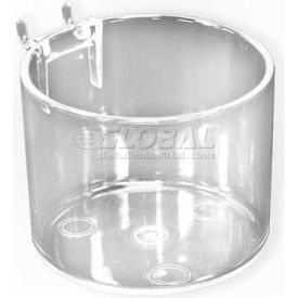 Pegboard Cup Display For Pegboard/Slatwall, 4" Diameter, Acrylic - Pkg Qty 10