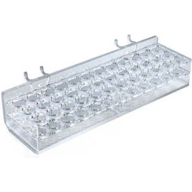 225520 36-Section Cosmetic Tray 10.25" x 2.125" Acrylic - Pkg Qty 2