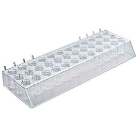 225523 36-Slot Lipstick & Mascara Tray Pgbrd/Slat-W 13" x 1.5" Acrylic - Pkg Qty 2