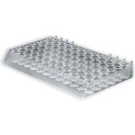 225524 72-Slot Cosmetic Display, Pegboard/Slatwall, 13" x 1.5", Acrylic - Pkg Qty 2