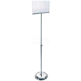 Clear Acrylic Sign Holder with Stand, 11" x 8.5", Plastic, 1 Piece