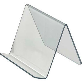 Acrylic Easel with 1.25" Lip, 5" x 4.125", Pack of 10