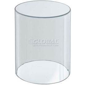 Acrylic Cylinder, 4" x 8", Clear, 1 Piece