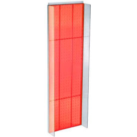 Pegboard Powering, 13.75" x 44", Red Opaque ,1 Piece