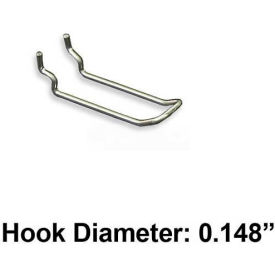 3" Safety Loop Hook, Galvanized - Pkg Qty 50