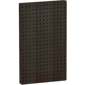 Pegboard Wall Panel, 13.5" x 22", Black Solid - Package Quantity 2