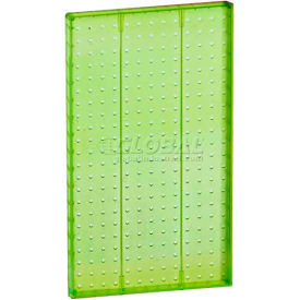 Pegboard Wall Panel, 13.5" x 22", Green Opaque - Pkg Qty 2