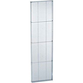 Clear Pegboard Wall Panel, 16" x 60" - Pkg Qty 2