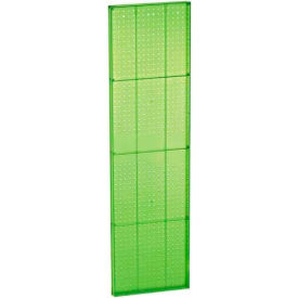 Green Pegboard Wall Panel, 16" x 60" - Pkg Qty 2