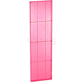 Pink Pegboard Wall Panel, 16" x 60" - Pkg Qty 2