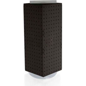 Interlocking Pegboard Countertop Display, 8" x 20", Black ,1 Piece
