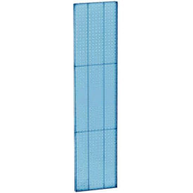 Pegboard Wall Panel, 13.5" x 60", Blue Opaque - Pkg Qty 2