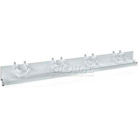 Acrylic J-Bar System, 16" Wide, Clear - Pkg Qty 4