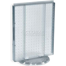 Pegboard Countertop Display, 16" x 20", Clear Opaque ,1 Piece