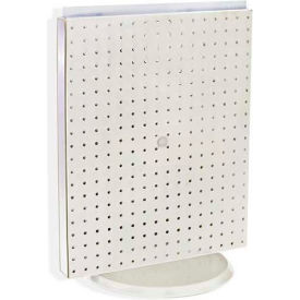 Pegboard Countertop Display, 16" x 20", White Solid, 1 Piece