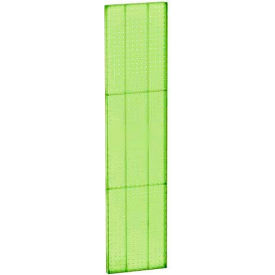 Pegboard Wall Panel, 13.5" x 60", Green Opaque - Pkg Qty 2