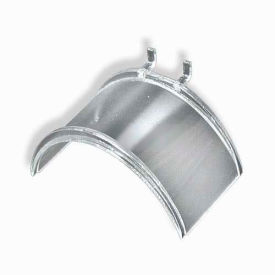 Acrylic Necklace Half Round Bar For Pegboard/Slatwall-Clear-5.25" W-Pkg Qty 4