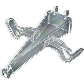 Open Eyeglass Holder For Pegboard/Slatwall, Clear - Pkg Qty 25