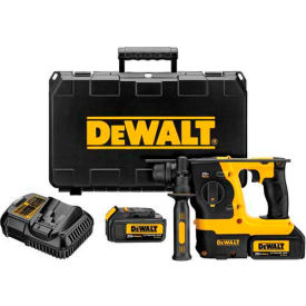 DeWALT 20V Max XR Brushless 1" L-Shape SDS Plus 3 Mode Rotary Hammer Kit